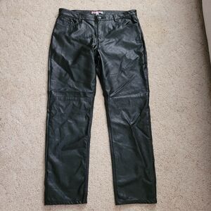 Urban Outfitters Black Faux Leather Pants